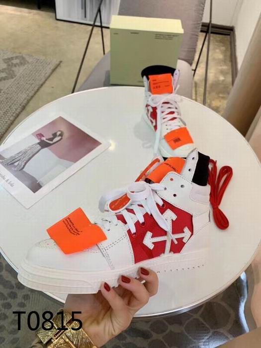 Off White Hi Shoes Wmns ID:201909c184